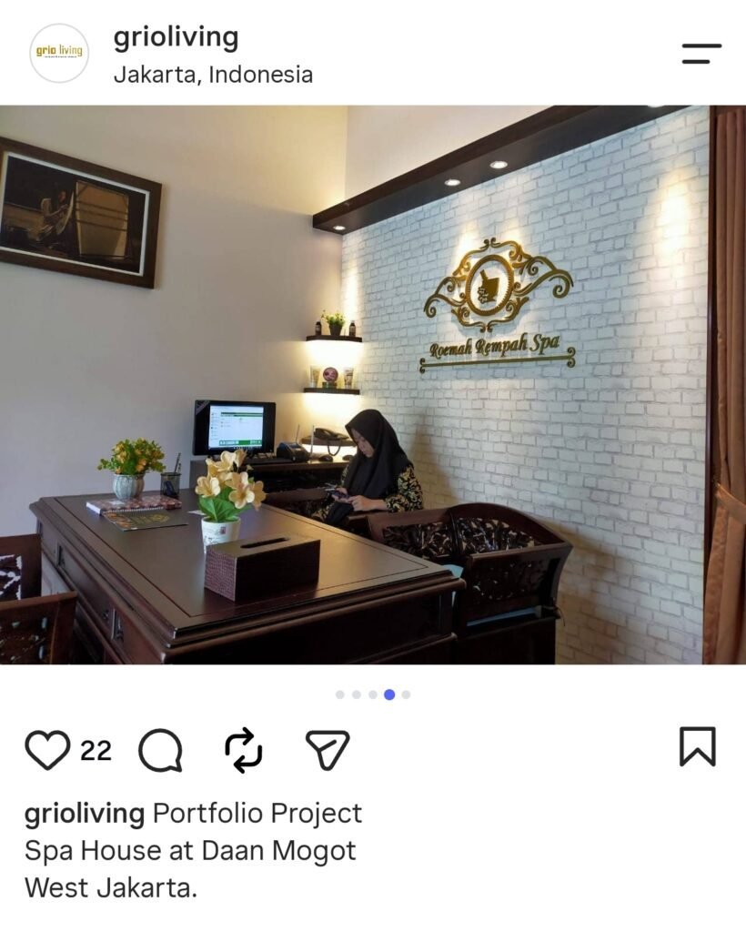 Grio Living Fasilitasi Penataan Ruang Hunian dan Komersial lewat Furnitur Custom